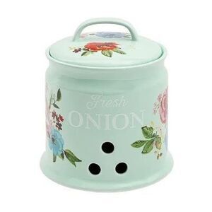 Pioneer Woman Melody Stoneware Onion Keeper 7.8”